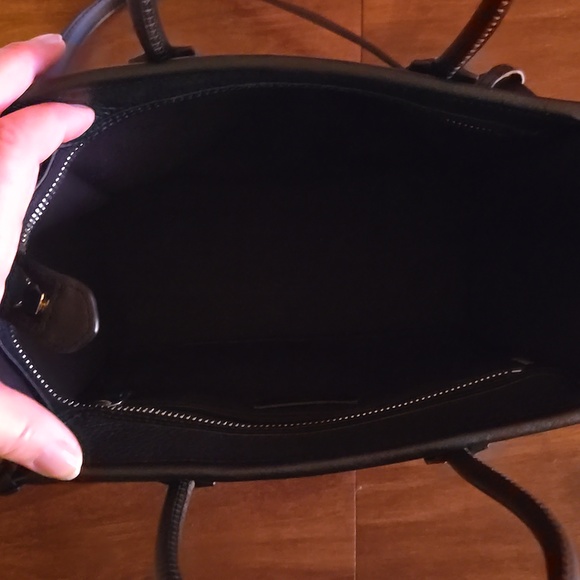 Kate Spade Black Leather Small Satchel - Picture 4 of 5